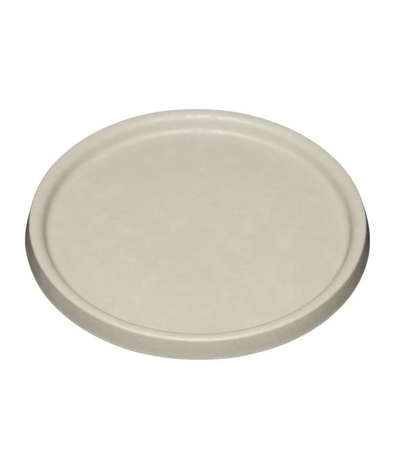 Soucoupe pot calcaire Ø 47,1 cm H 2,9 cm - POETIC - Image 2