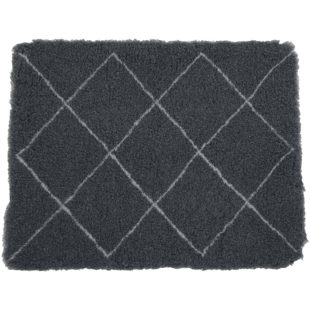 Tapis isolant berbère en polyester recyclé gris L.95 cm l.75 cm H.3 cm - Zolux - Image 3