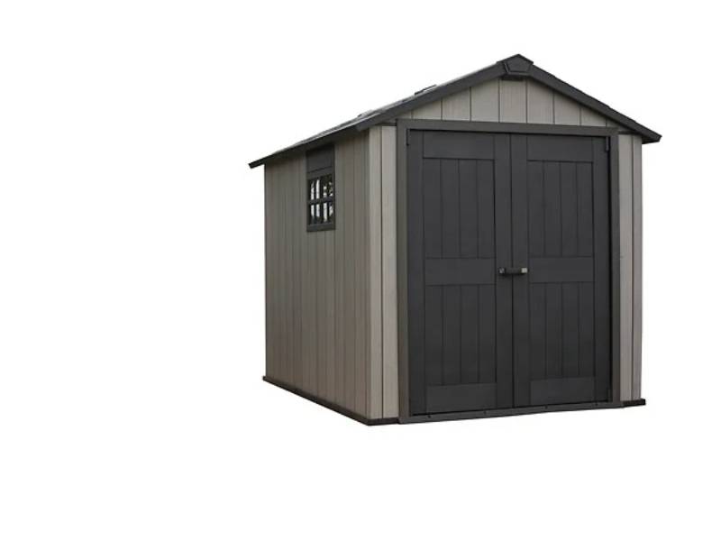 Abri de jardin résine anthracite avec plancher 6,6m² Brossium Keter - Image 1