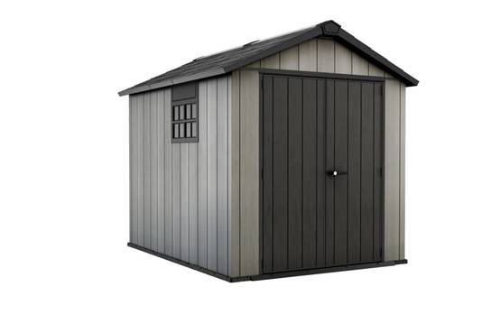 Abri de jardin résine anthracite avec plancher 6,6m² Brossium Keter - Image 14
