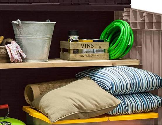 Coffre de jardin en résine Multifonctions 880L keter Beige - Image 8