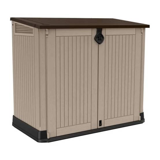 Coffre de jardin en résine Multifonctions 880L keter Beige - Image 11