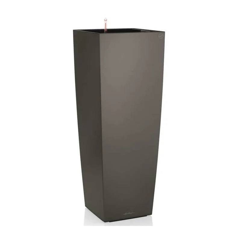 Lechuza - Jardinière Cubico Alto Premium 40 Plastique Charbon Métallisé 40 x 40 x 105 cm - LECHUZA - Image 7