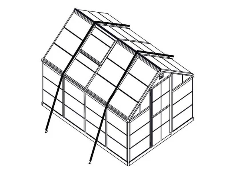 Kit d'ancrage Serre et Abris de Jardin - PALRAM - Image 21