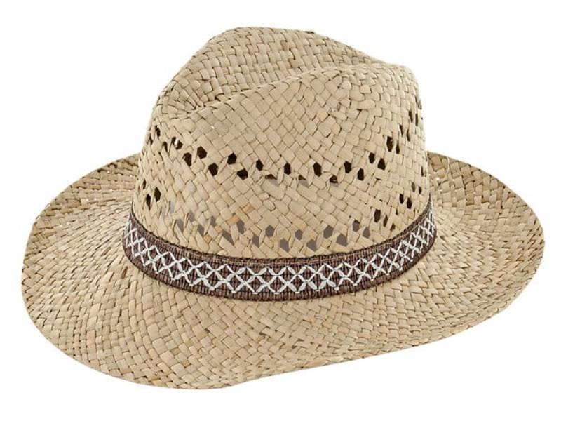 Sombrero de verano Paja Beige Ajustable - BLACKFOX