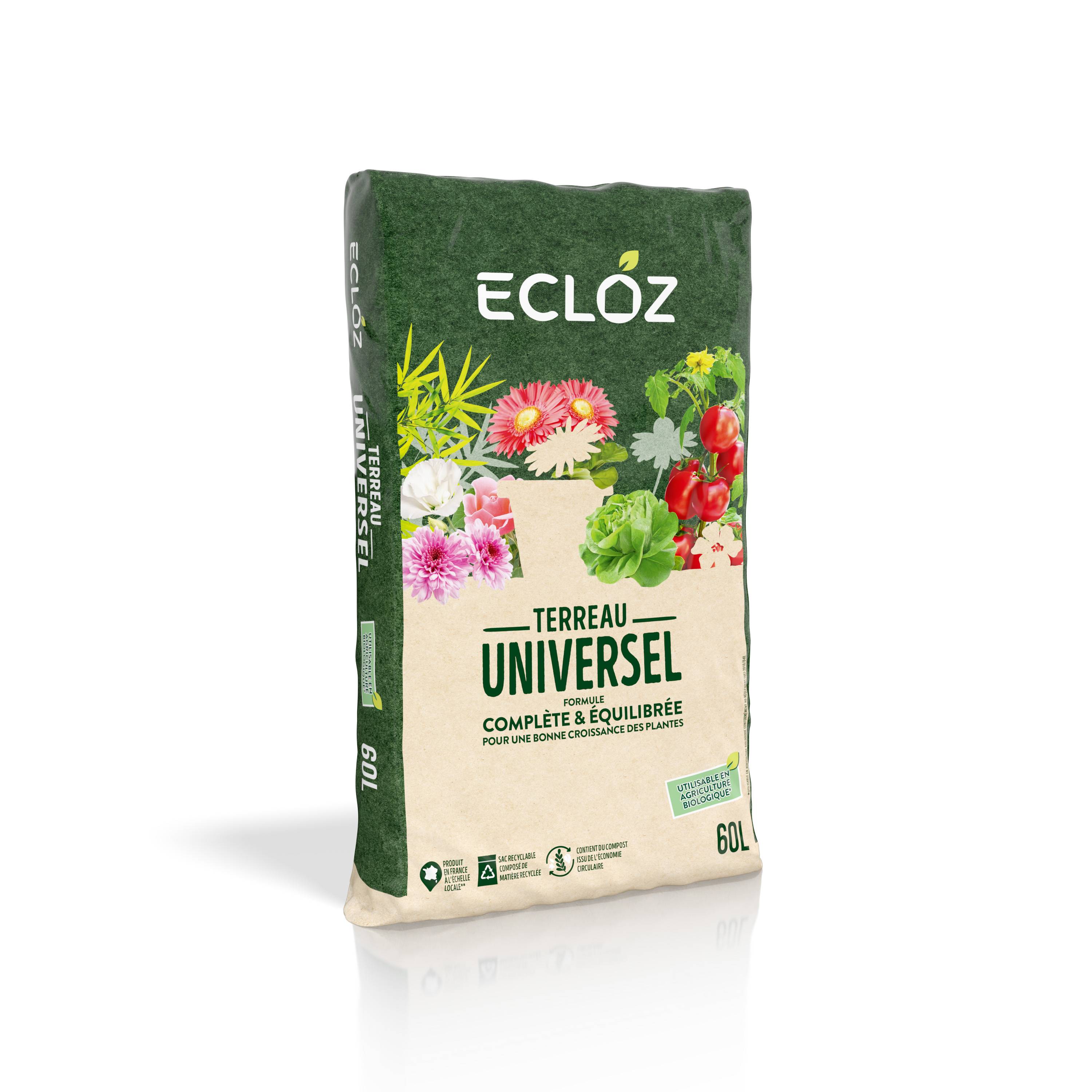 Ecloz - Terreau Universel Sac de 60L ECLOZ - Image 1