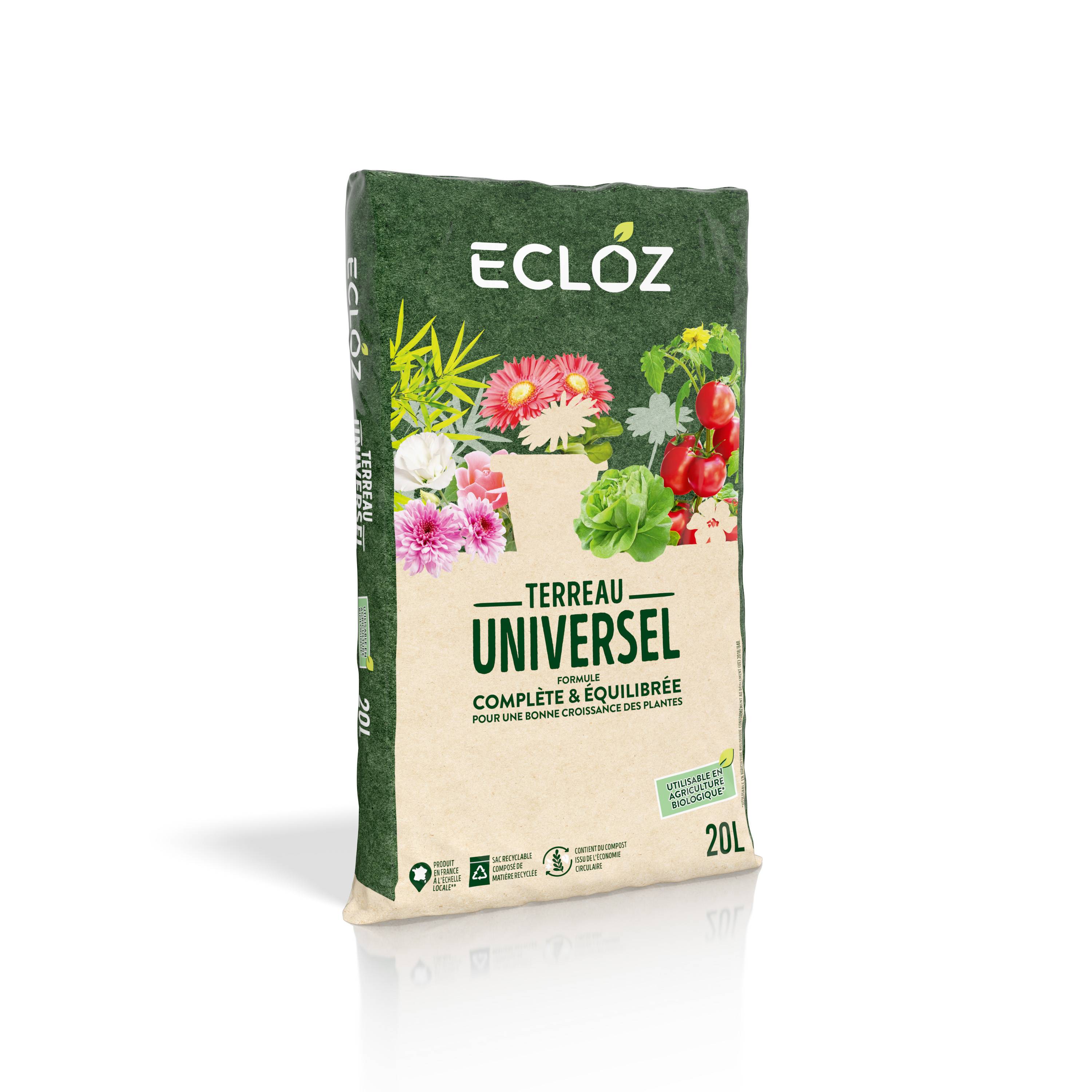 Ecloz - Terreau Universel Sac de 20L - ECLOZ - Image 1