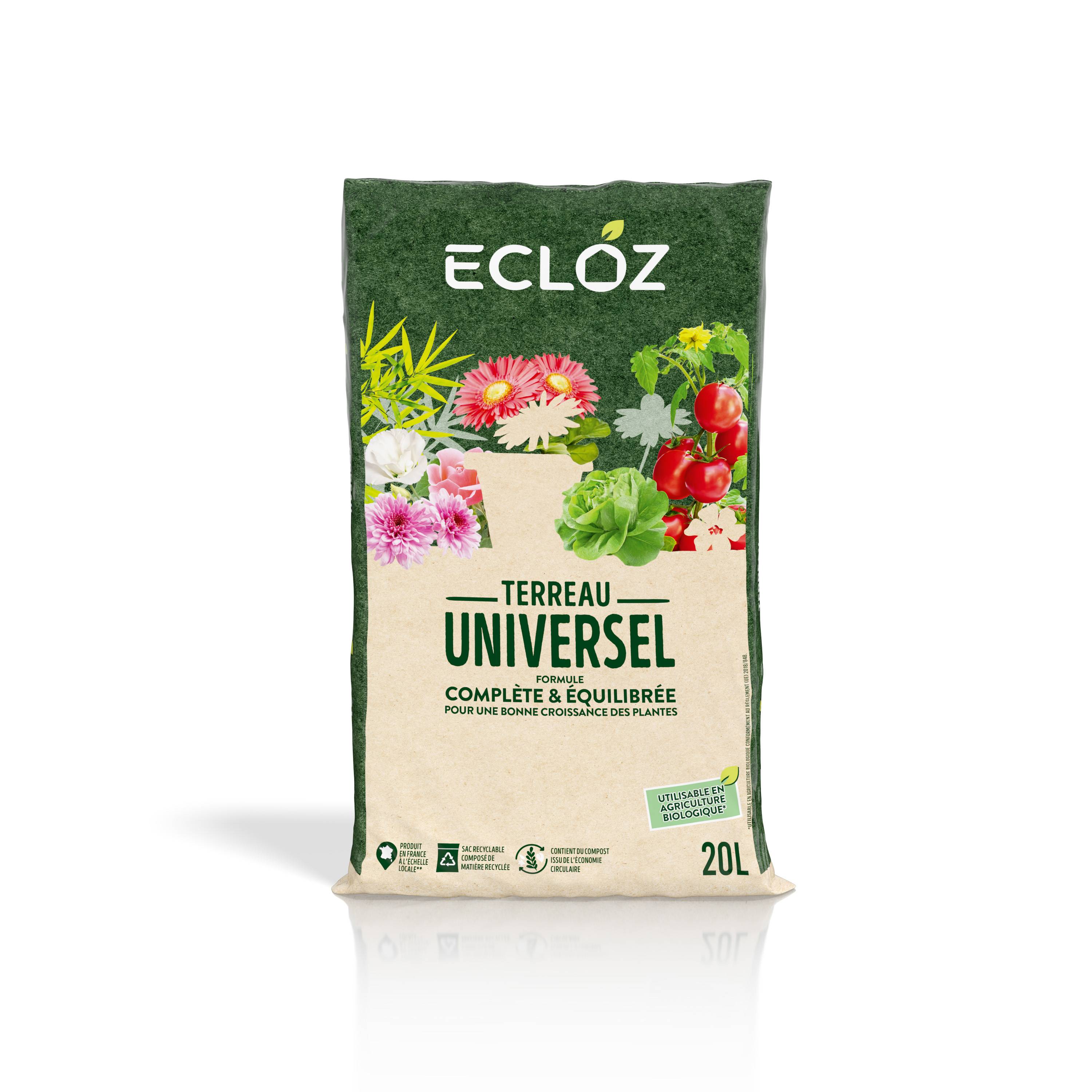 Ecloz - Terreau Universel Sac de 20L - ECLOZ - Image 2