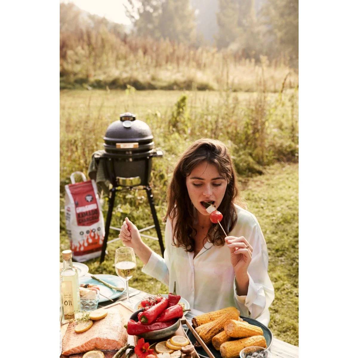 Grill guru - Chariot Barbecue Acier 63 x 12 x 78 cm GG210 Compact High Level Stand – GRILL GURU - Image 3