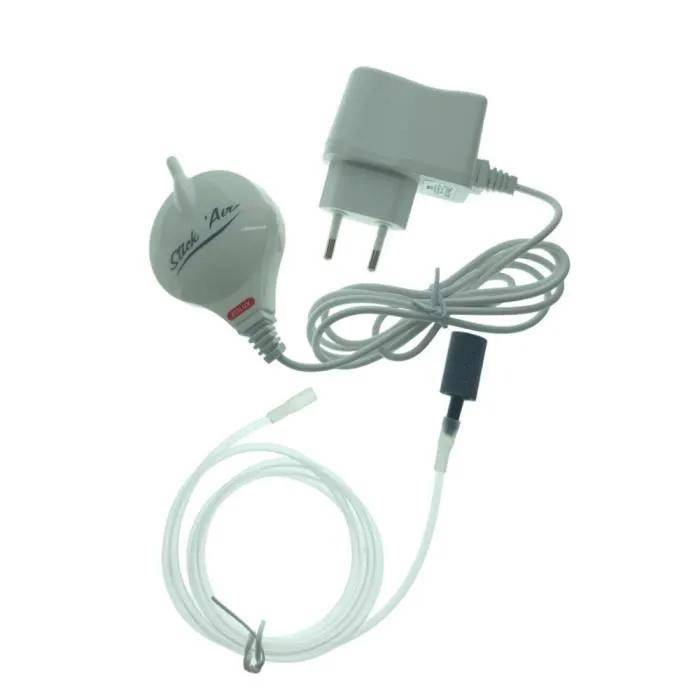 Bulleur aérateur blanc pour aquarium 1.5W débit 18.6 L/h L.11 cm l.3 cm H.12 cm - Zolux - Imagen 1