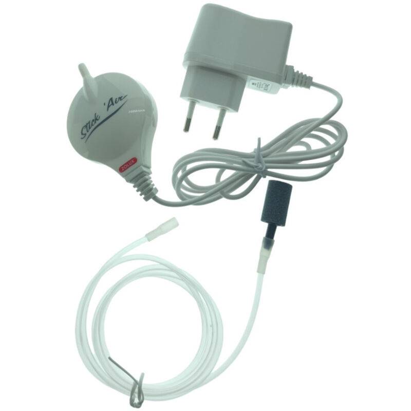 Bulleur aérateur blanc pour aquarium 1.5W débit 18.6 L/h L.11 cm l.3 cm H.12 cm - Zolux - Imagen 3