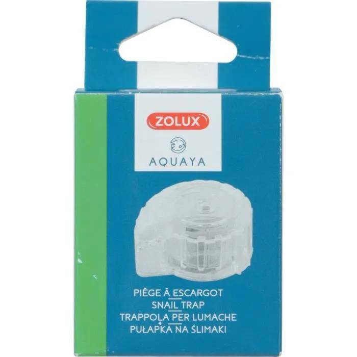 Piège à escargot pour aquarium en plastique transparent L.6 cm l.5 cm H.3 cm - Zolux - Imagen 4