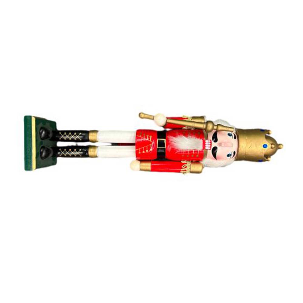 Ecloz - Casse-noisette - rouge et doré - H. 60 cm - ECLOZ