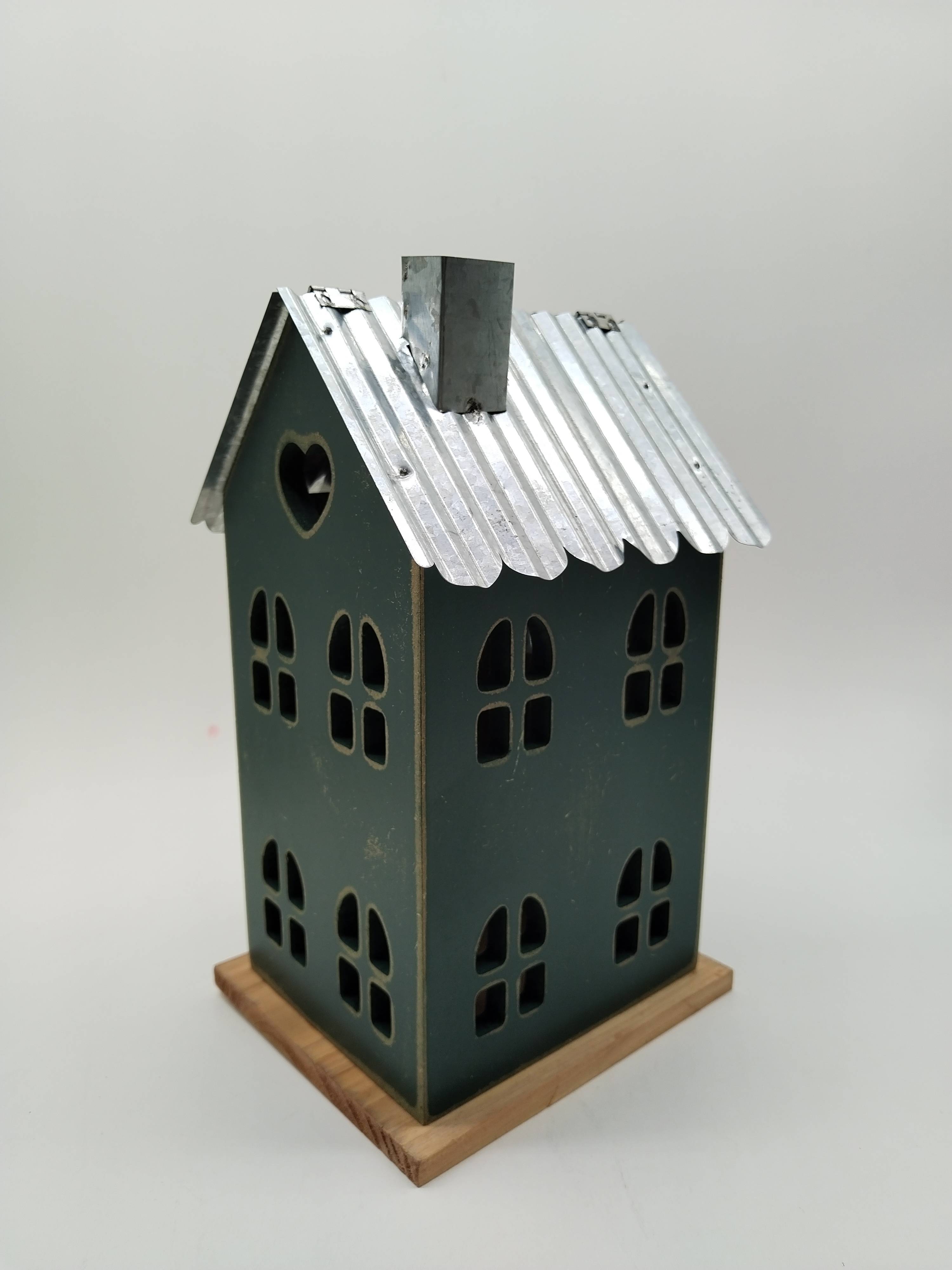 Ecloz - Décoration à poser maison verte H.31 cm - ECLOZ - Image 1