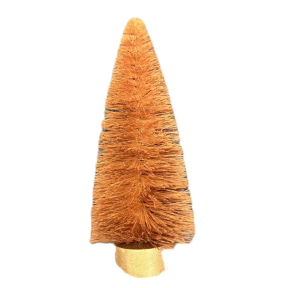 Ecloz - Sapin de Noël à poser ocre H.15 cm - ECLOZ - Image 1