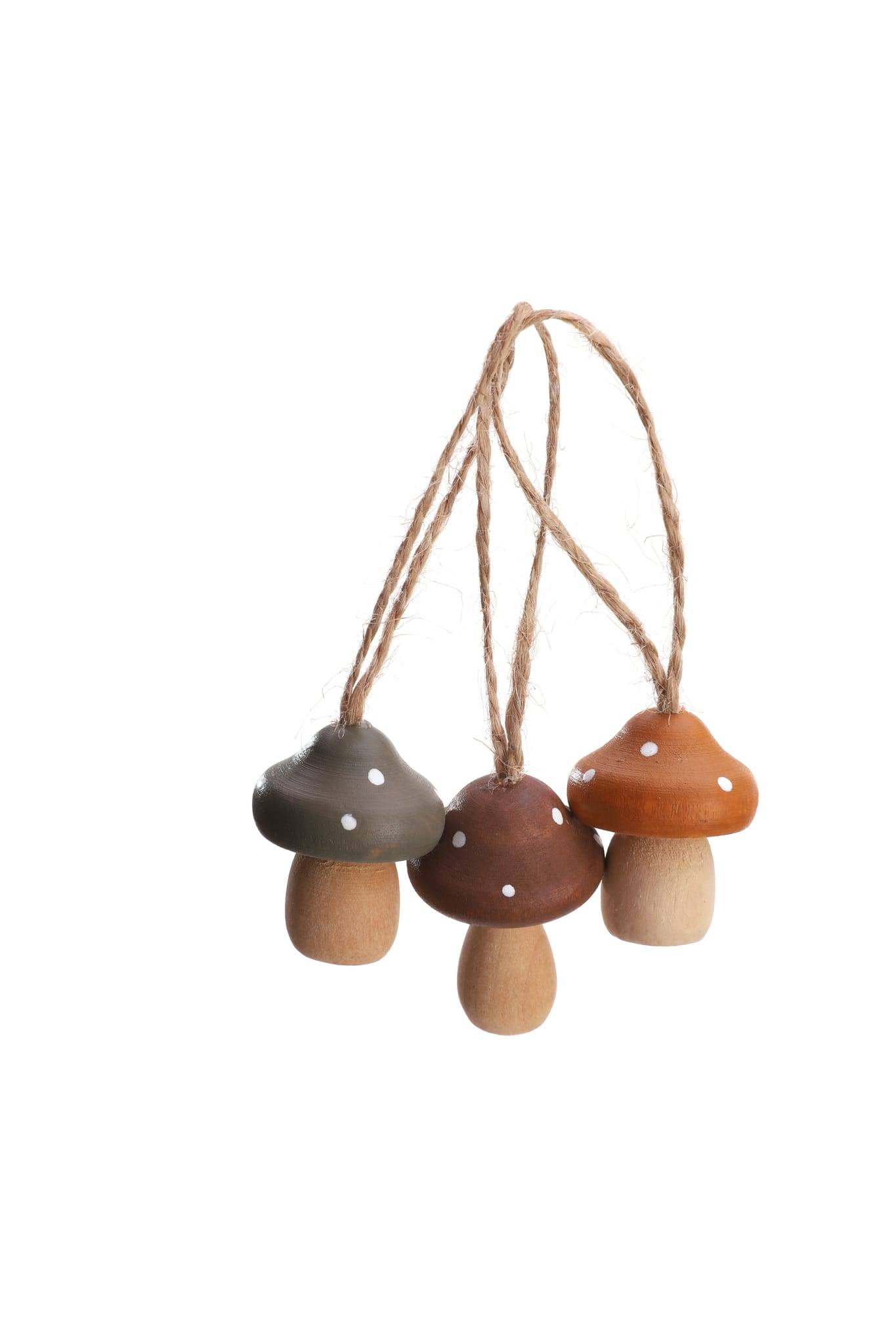 Ecloz - Lot de 3 suspensions champignon - taupe, caramel et chocolat - ECLOZ - Image 1