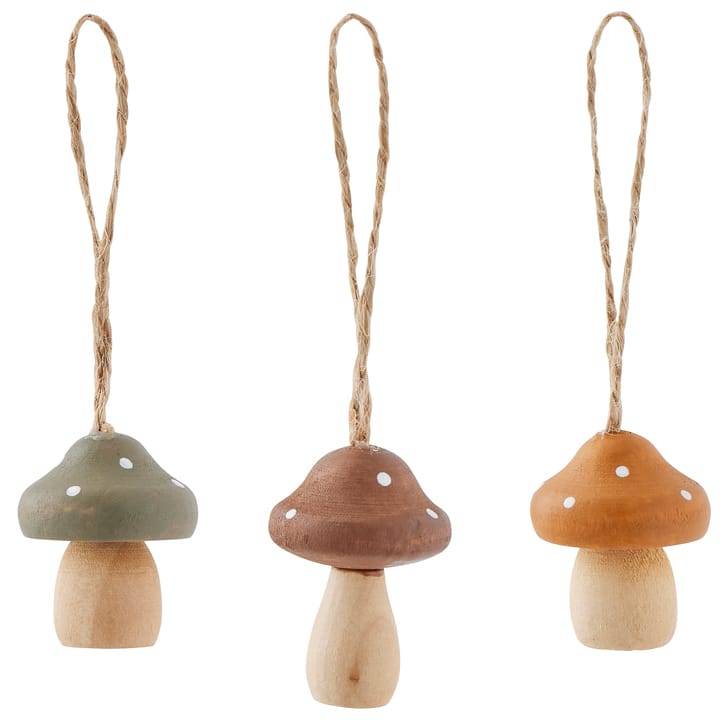 Ecloz - Lot de 3 suspensions champignon - taupe, caramel et chocolat - ECLOZ - Image 2