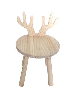 Ecloz - Porte plante en bois forme renne - ECLOZ