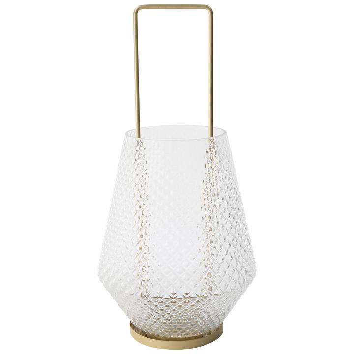 Ecloz - Lanterne en verre et laiton - H. 42 cm - ECLOZ - Imagen 2