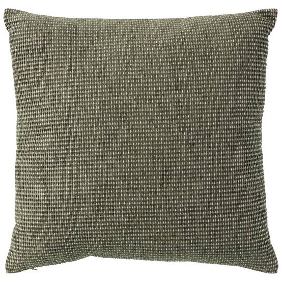 Ecloz - Coussin - écru et vert - 45 x 45 cm - ECLOZ - Image 2