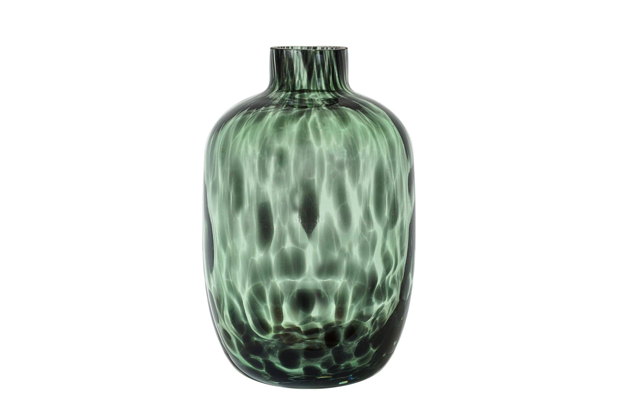 Ecloz - Vase vert tacheté de noir Ø12 x H.19 cm - ECLOZ - Image 2