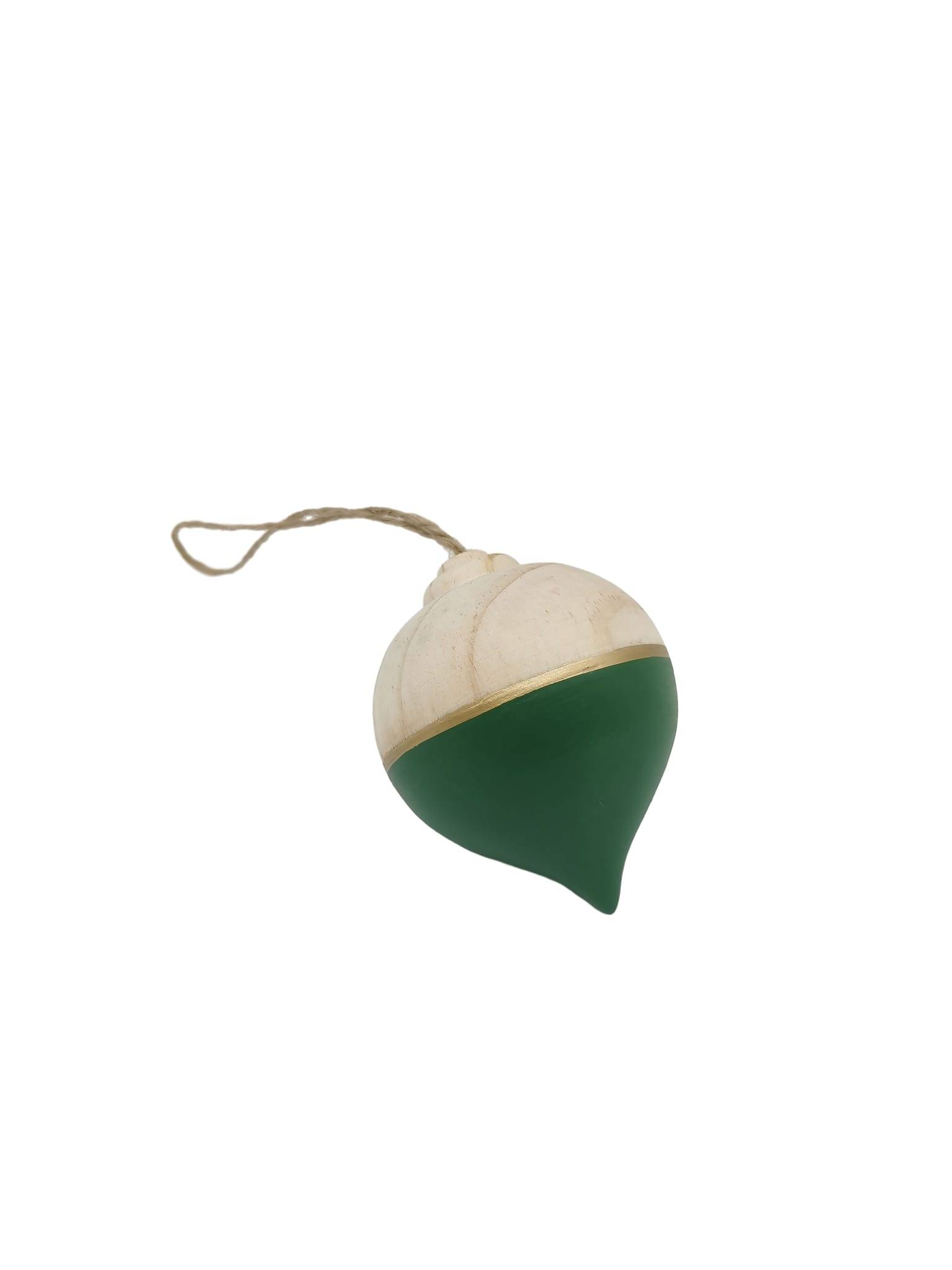 Ecloz - Suspension gland en bois - vert et bois naturel - ECLOZ - Image 1