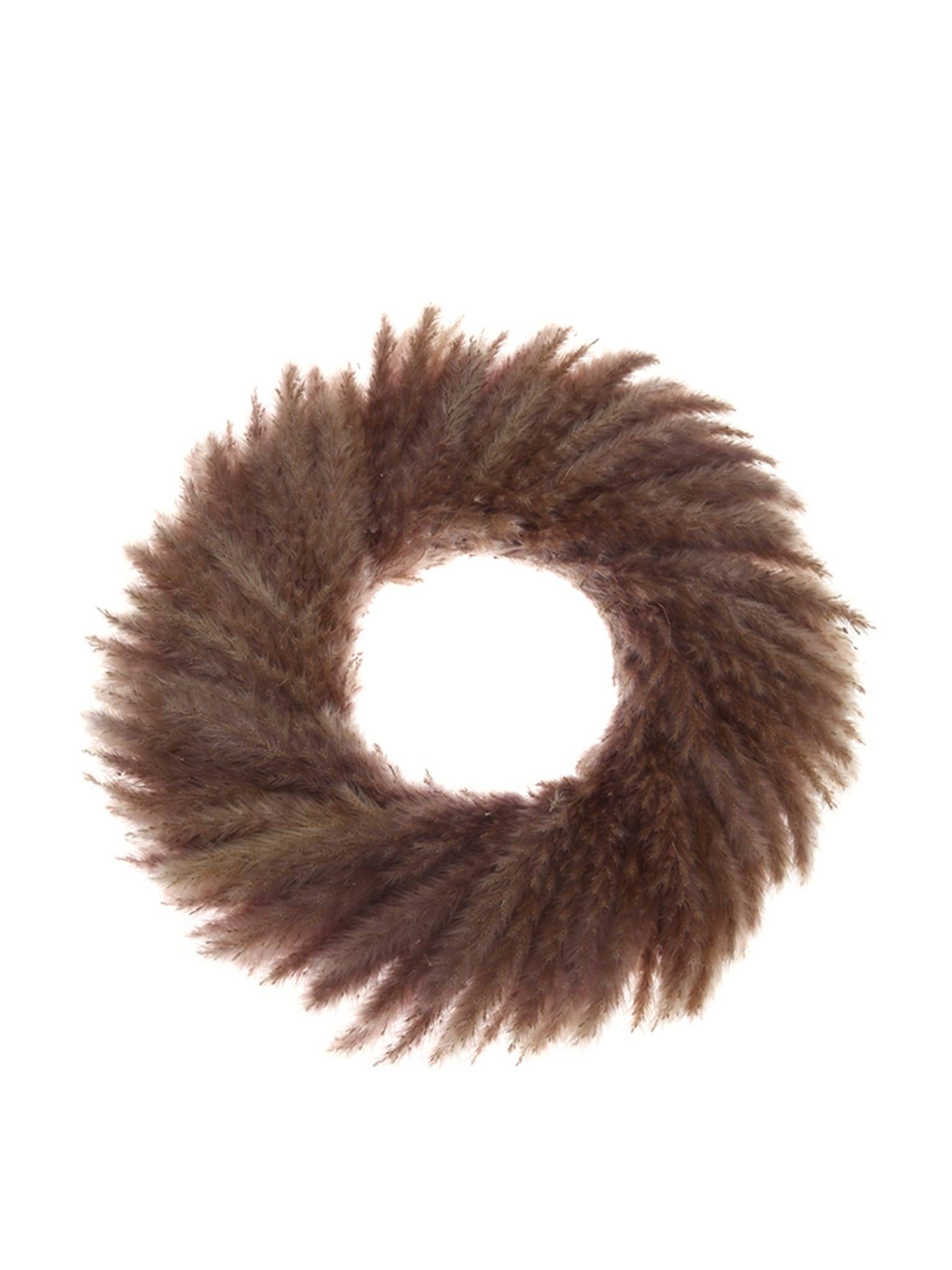 Ecloz - Couronne pampa - marron - Ø. 37,5 cm - ECLOZ - Image 1