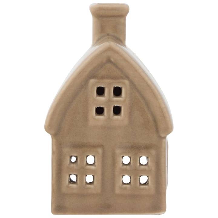 Ecloz - Photophore maison en céramique - taupe mat - H. 11 cm - ECLOZ - Imagen 3