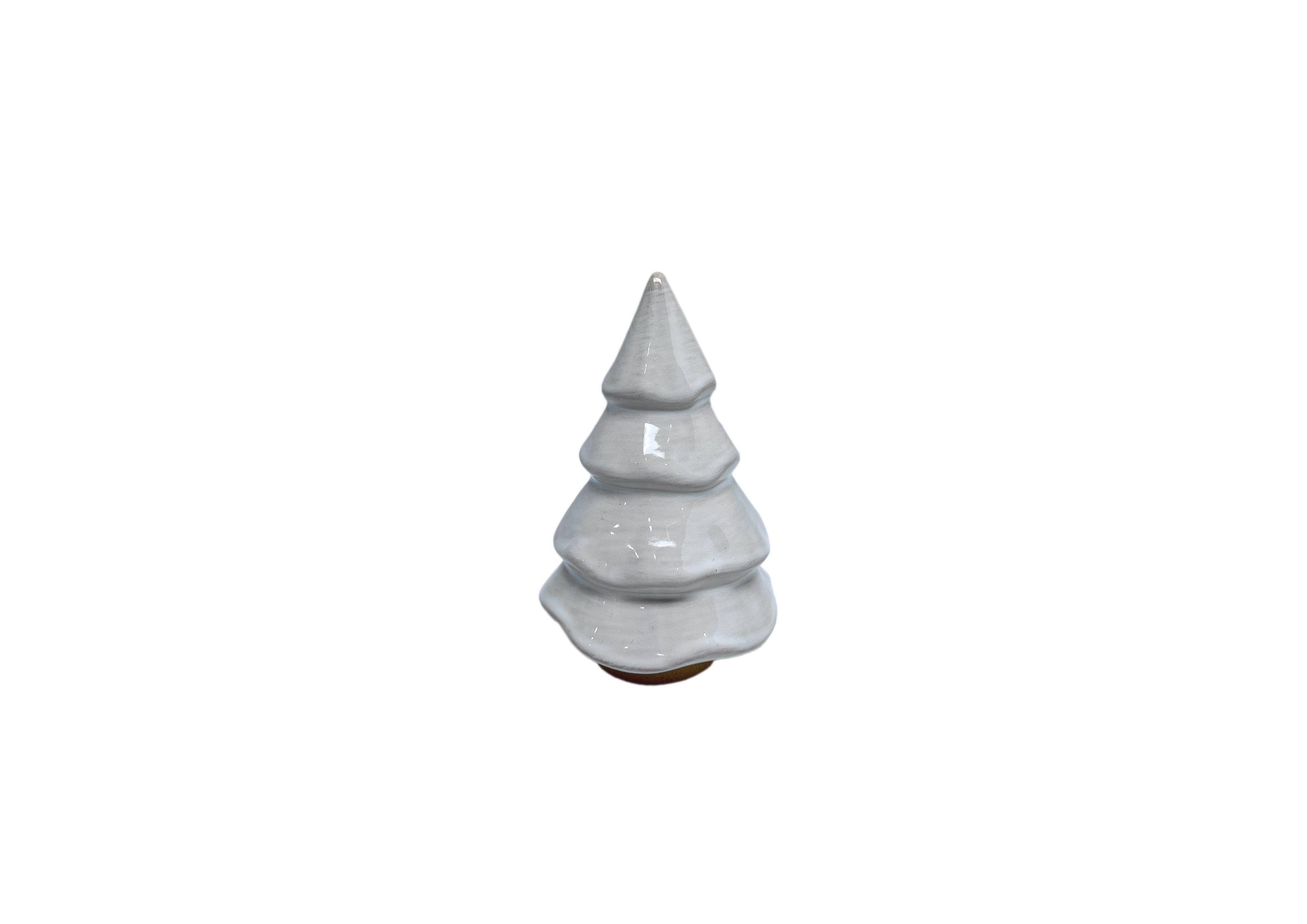 Ecloz - Sapin de Noël en céramique à poser dolomite H.14,5 cm - ECLOZ - Image 1