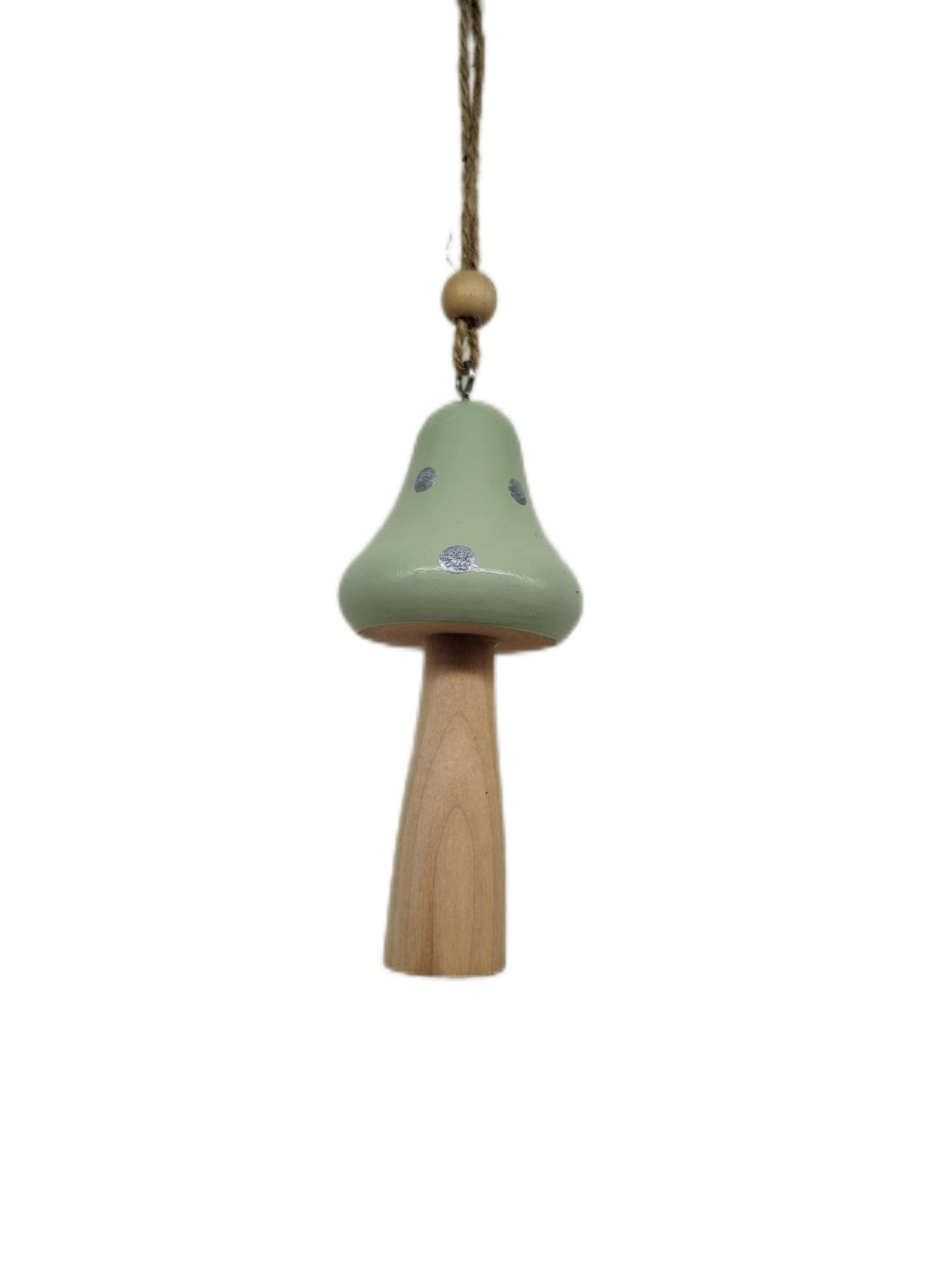 Ecloz - Suspension champignon en bois - vert - ECLOZ