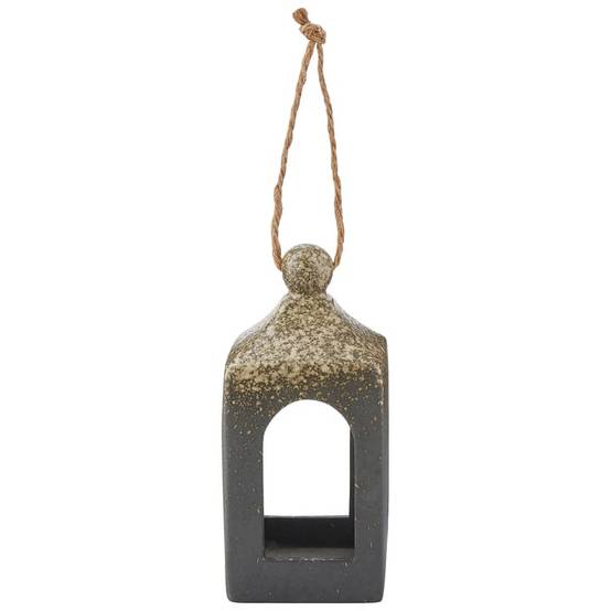 Ecloz - Lanterne en grès - anthracite - H. 18 cm - ECLOZ - Image 2