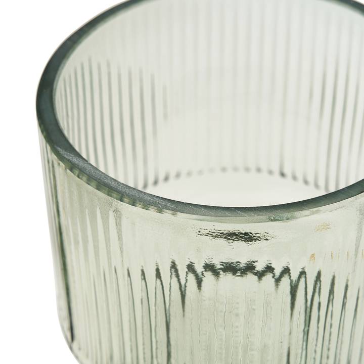Ecloz - Vase en verre strié - bleu - ECLOZ - Imagen 4