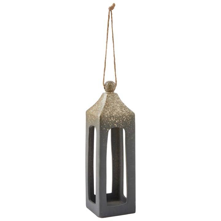 Ecloz - Lanterne en grès - anthracite - H. 32 cm - ECLOZ - Imagen 2