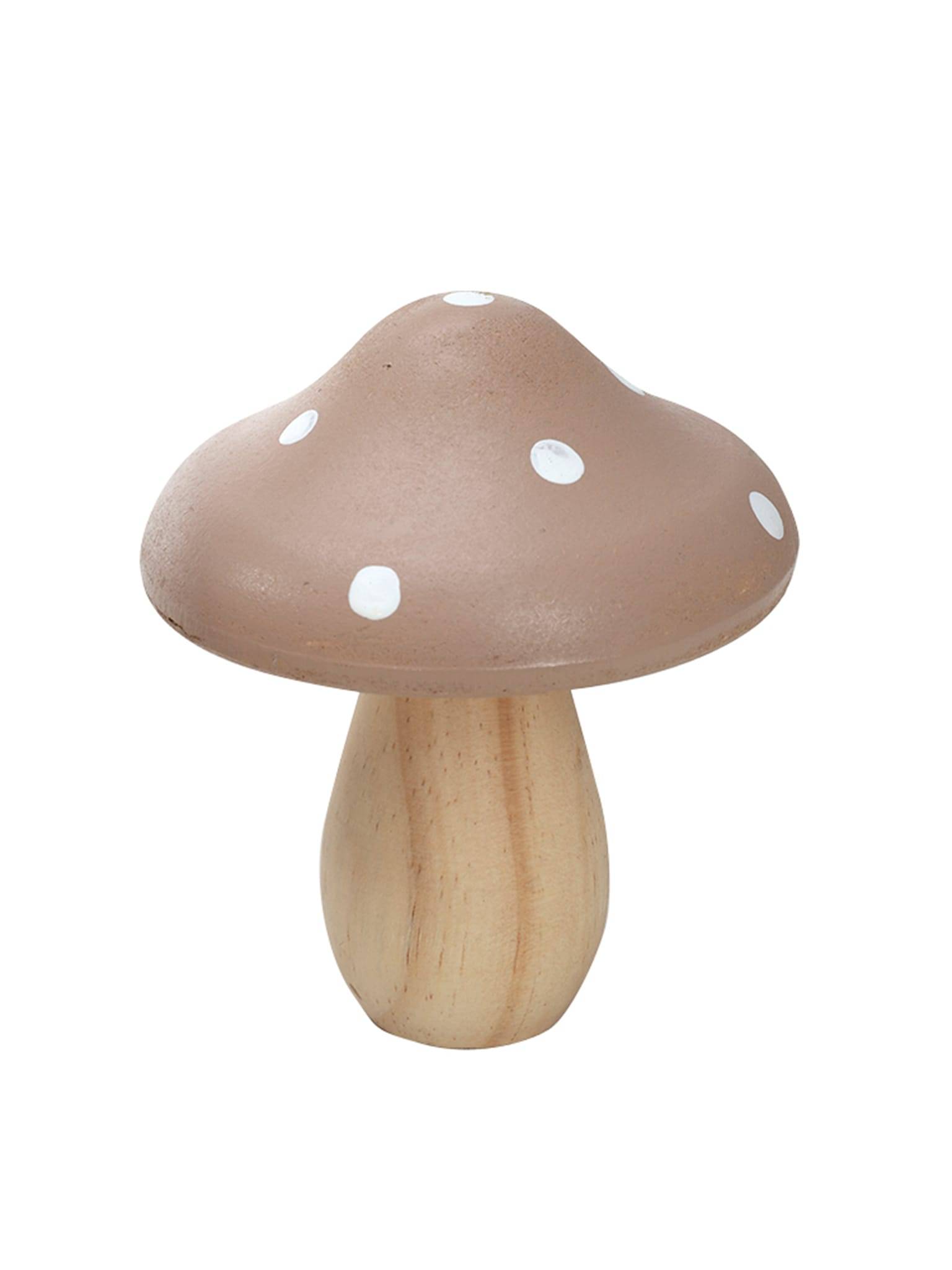 Ecloz - Champignon déco - marron à pois blancs - ECLOZ - Image 1