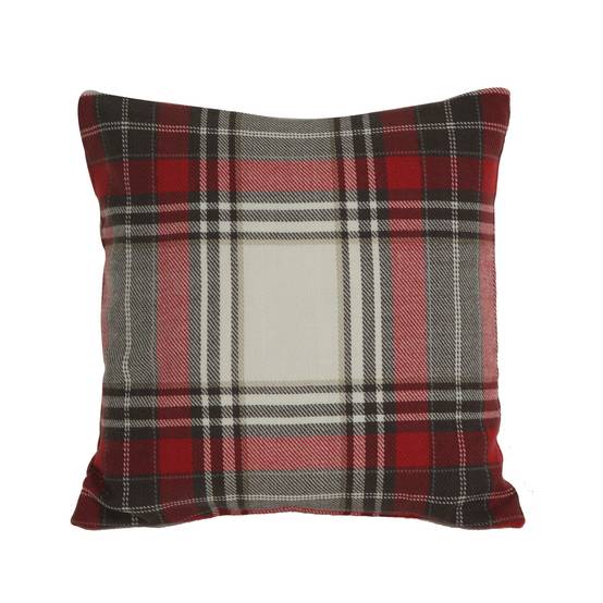 Ecloz - Coussin - tartan rouge - ECLOZ - Image 1