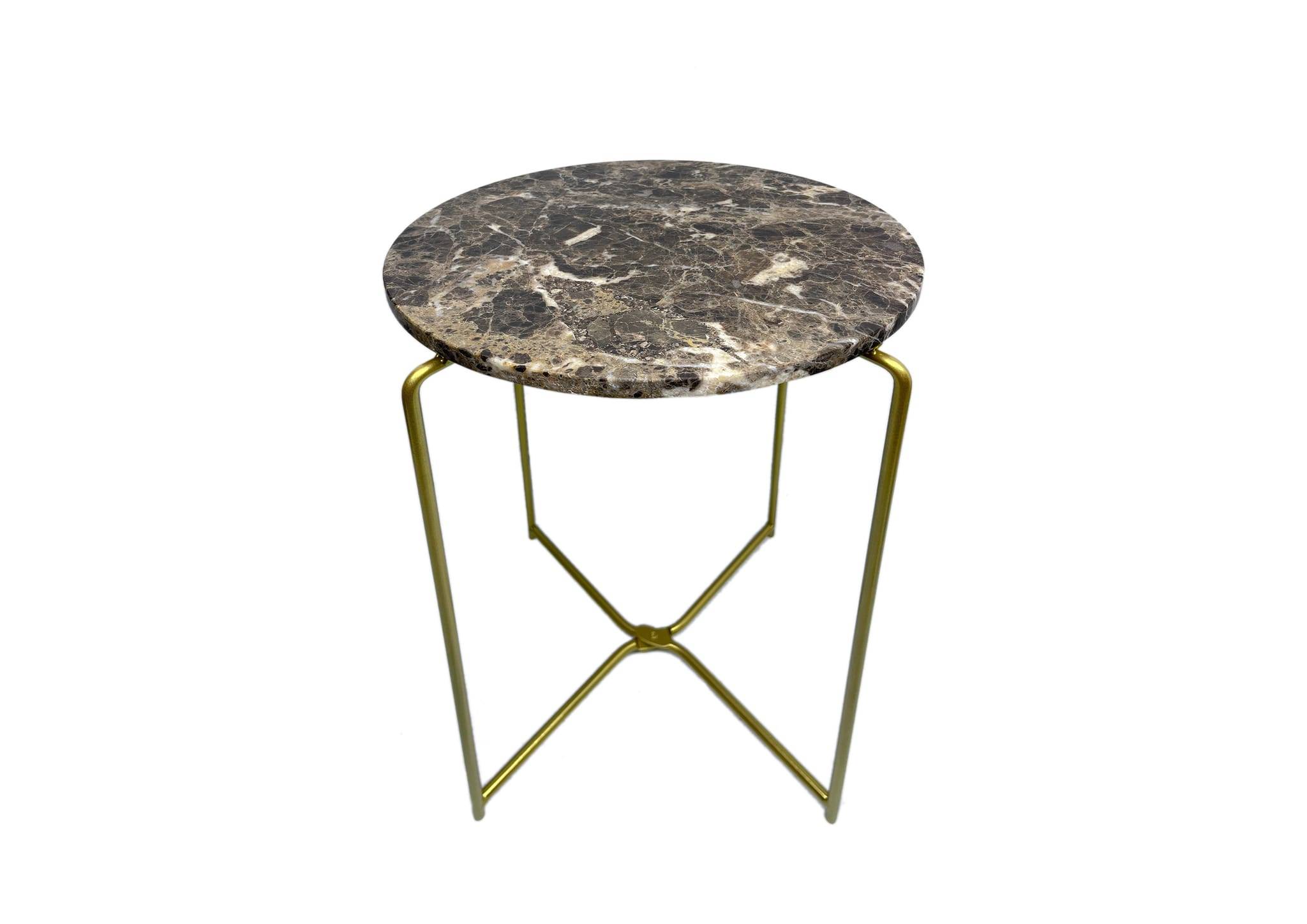 Ecloz - Table en marbre et métal - ECLOZ - Imagen 1