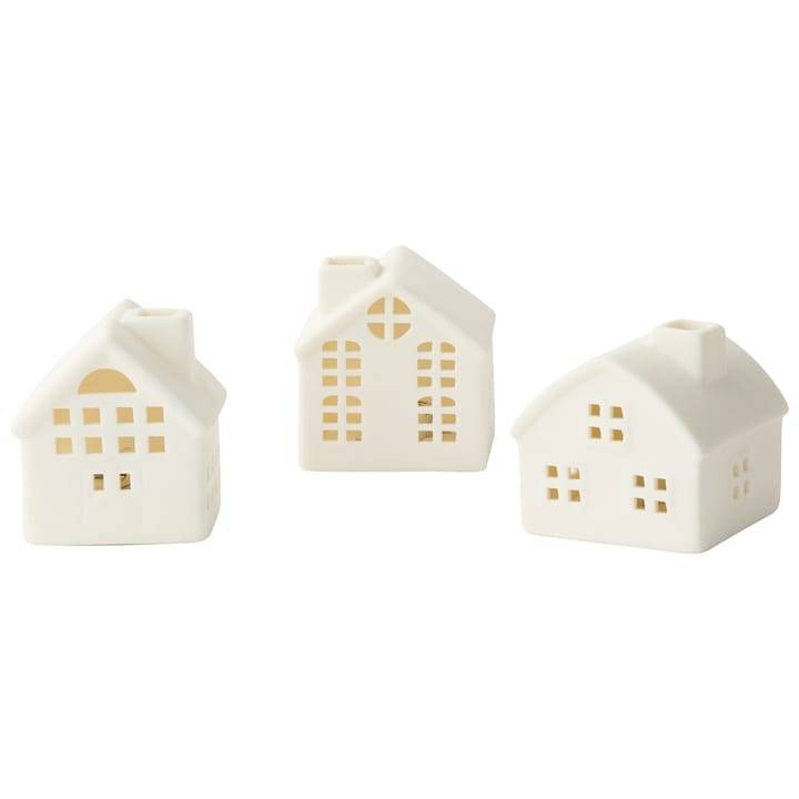 Lot de 3 maisons lumineuses (LED) - ECLOZ - Jardiland