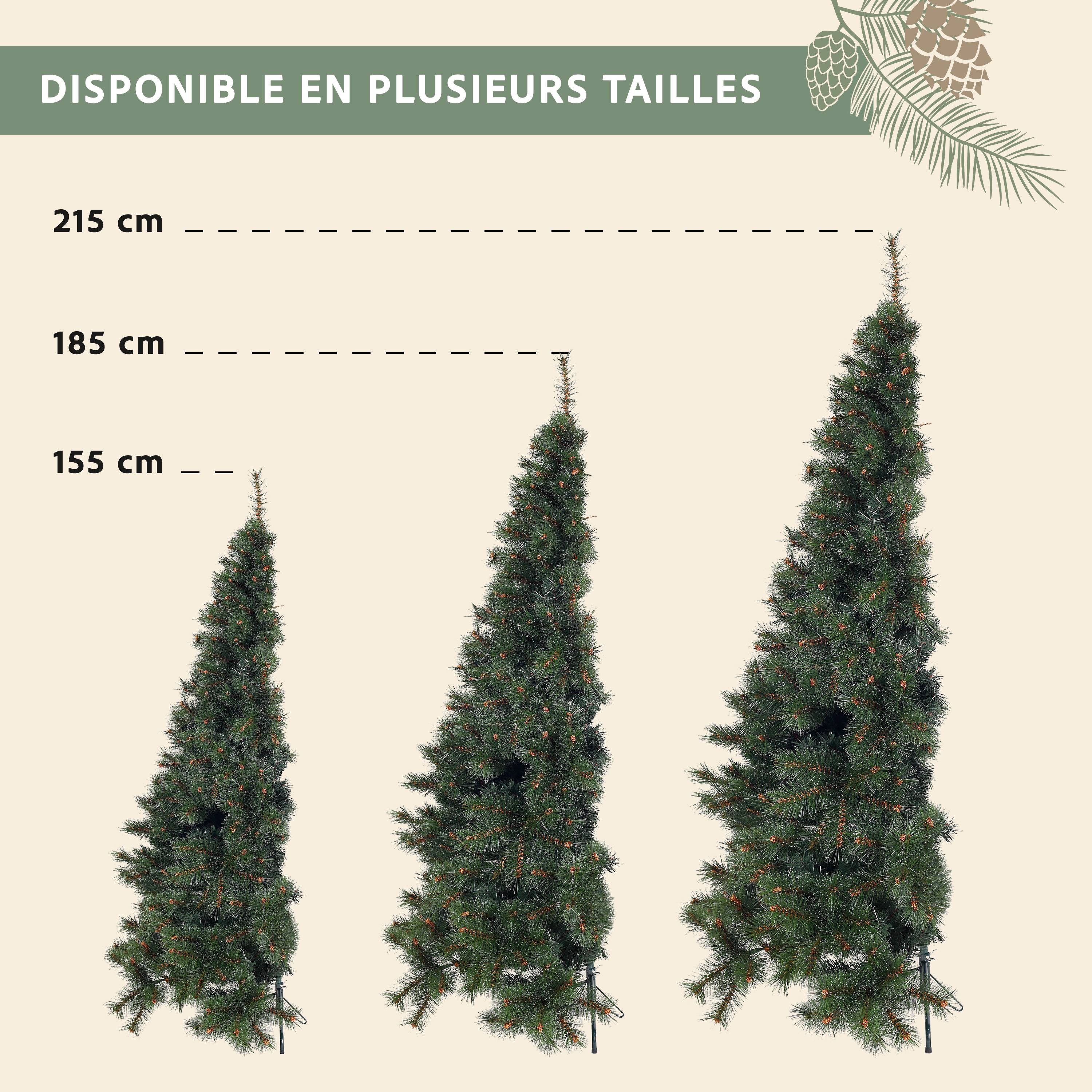 Ecloz - Demi-sapin de Noël artificiel Huez - 180 cm - ECLOZ - Imagen 2