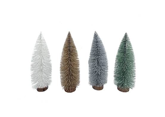 Ecloz - Salon de Noël décoratif blanc H. 32 cm - ECLOZ
