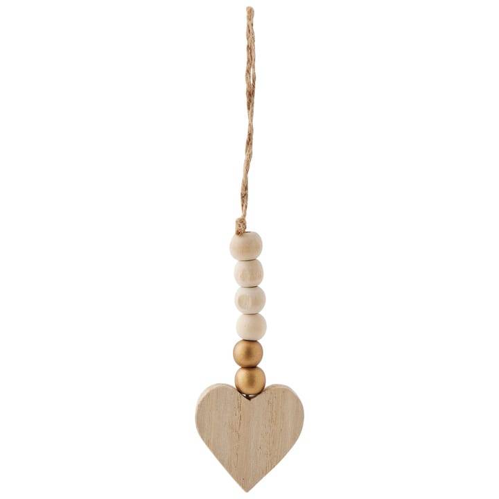 Ecloz - Suspension en bois coeur - blanc, doré et bois naturel - ECLOZ - Image 2