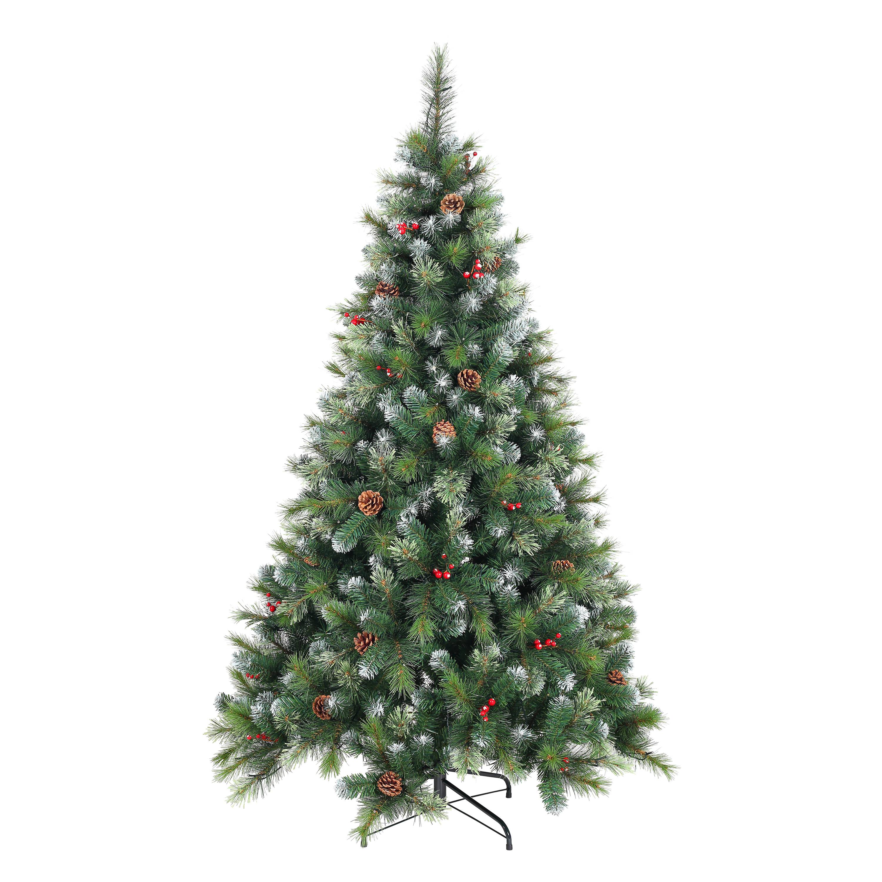Ecloz - Árbol de Navidad artificial Valloire luminoso - 180 cm - ECLOZ - Imagen 6