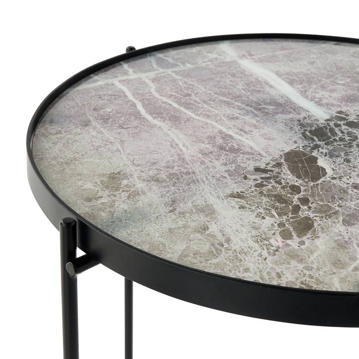 Ecloz - Table de service en verre et en fer - ECLOZ - Imagen 3