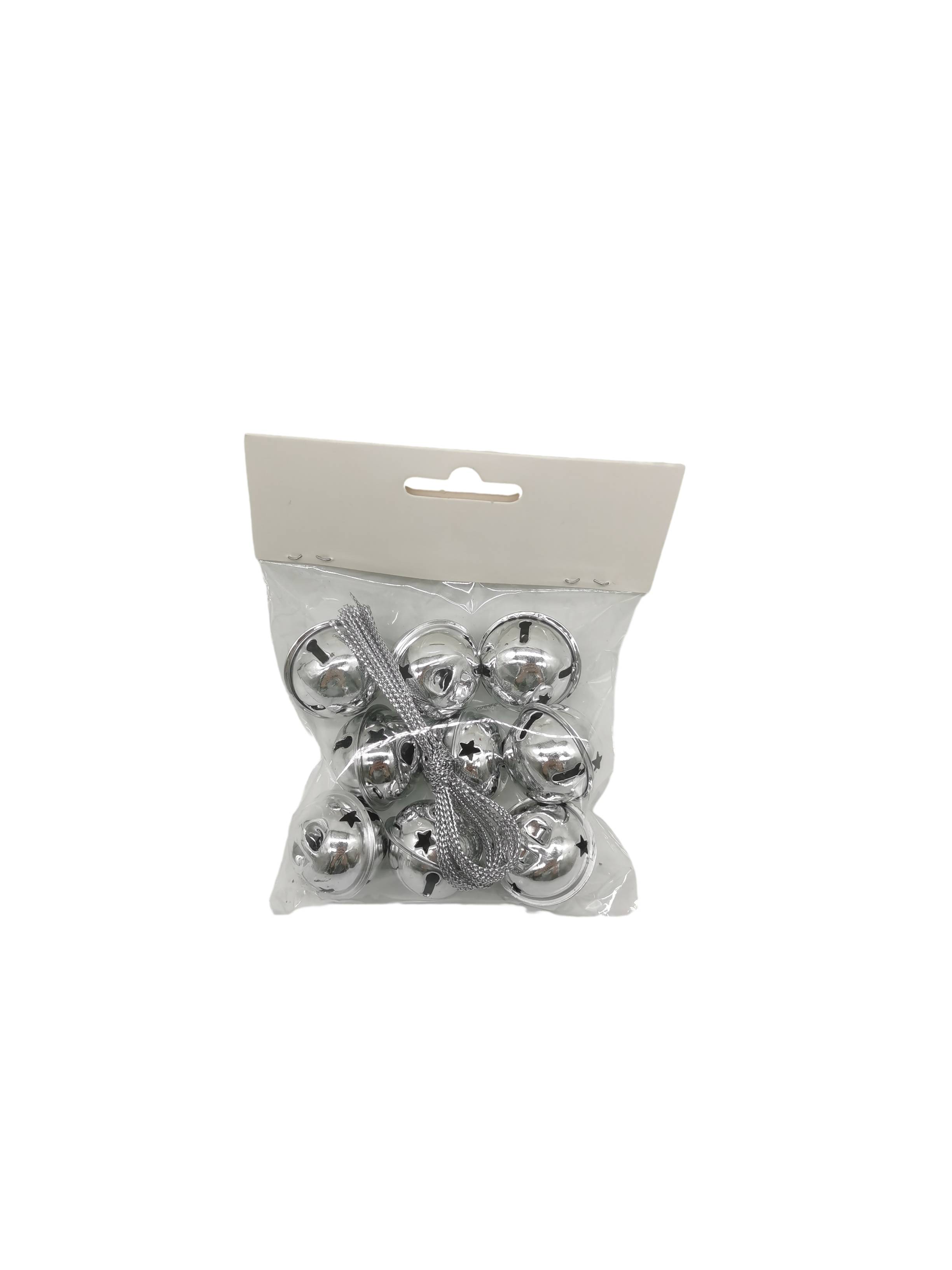Ecloz - Sachet de grelots de noël argent - ECLOZ