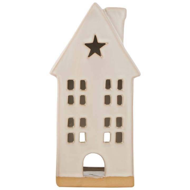 Ecloz - Photophore en forme de maison haute - blanc - ECLOZ