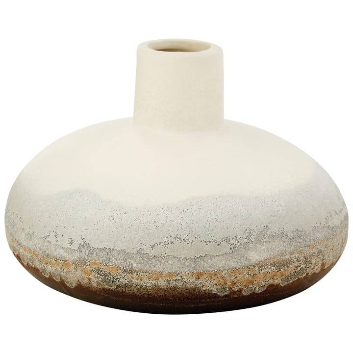 Ecloz - Soliflore rond en dolomite - blanc et marron - ECLOZ - Image 2