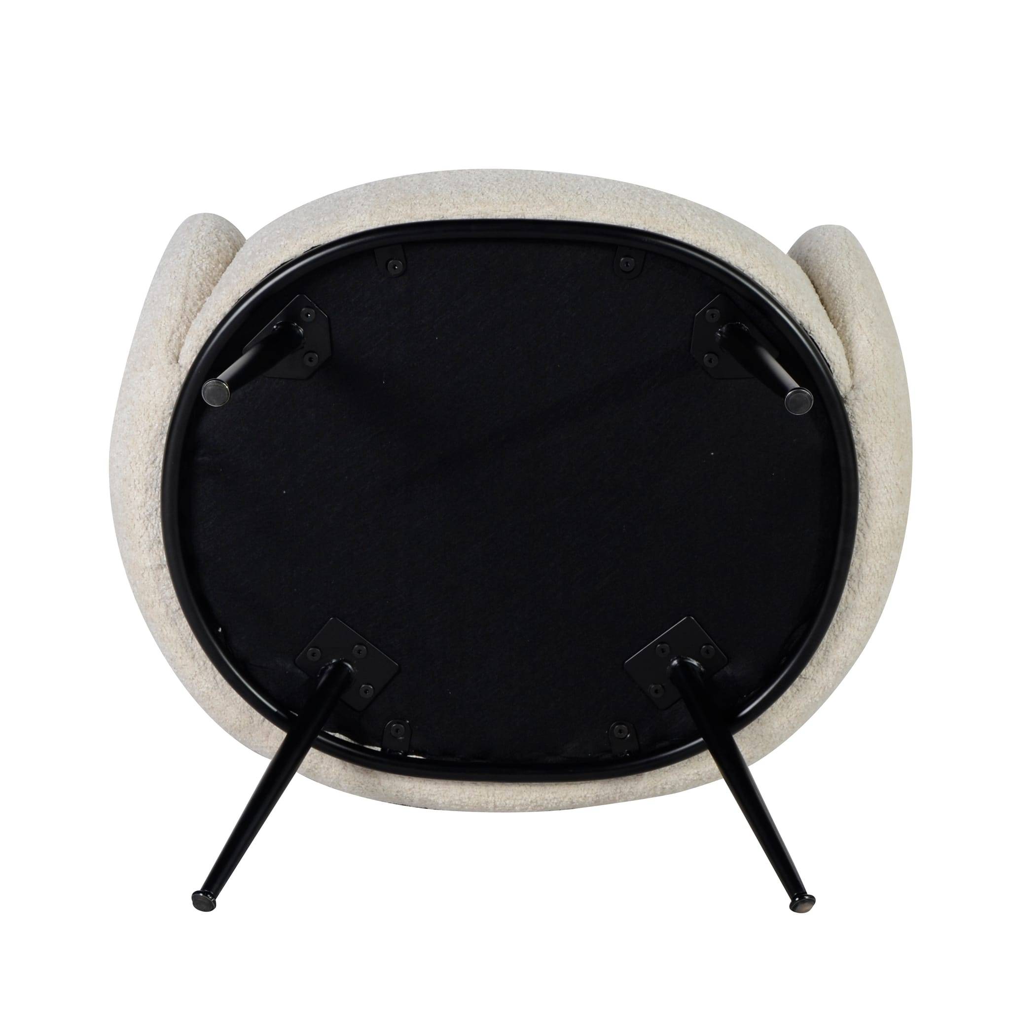 Ecloz - Fauteuil Dylan blanc - ECLOZ - Imagen 2