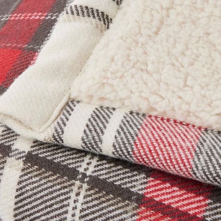 Ecloz - Plaid tartan sherpa - ECLOZ - Image 4