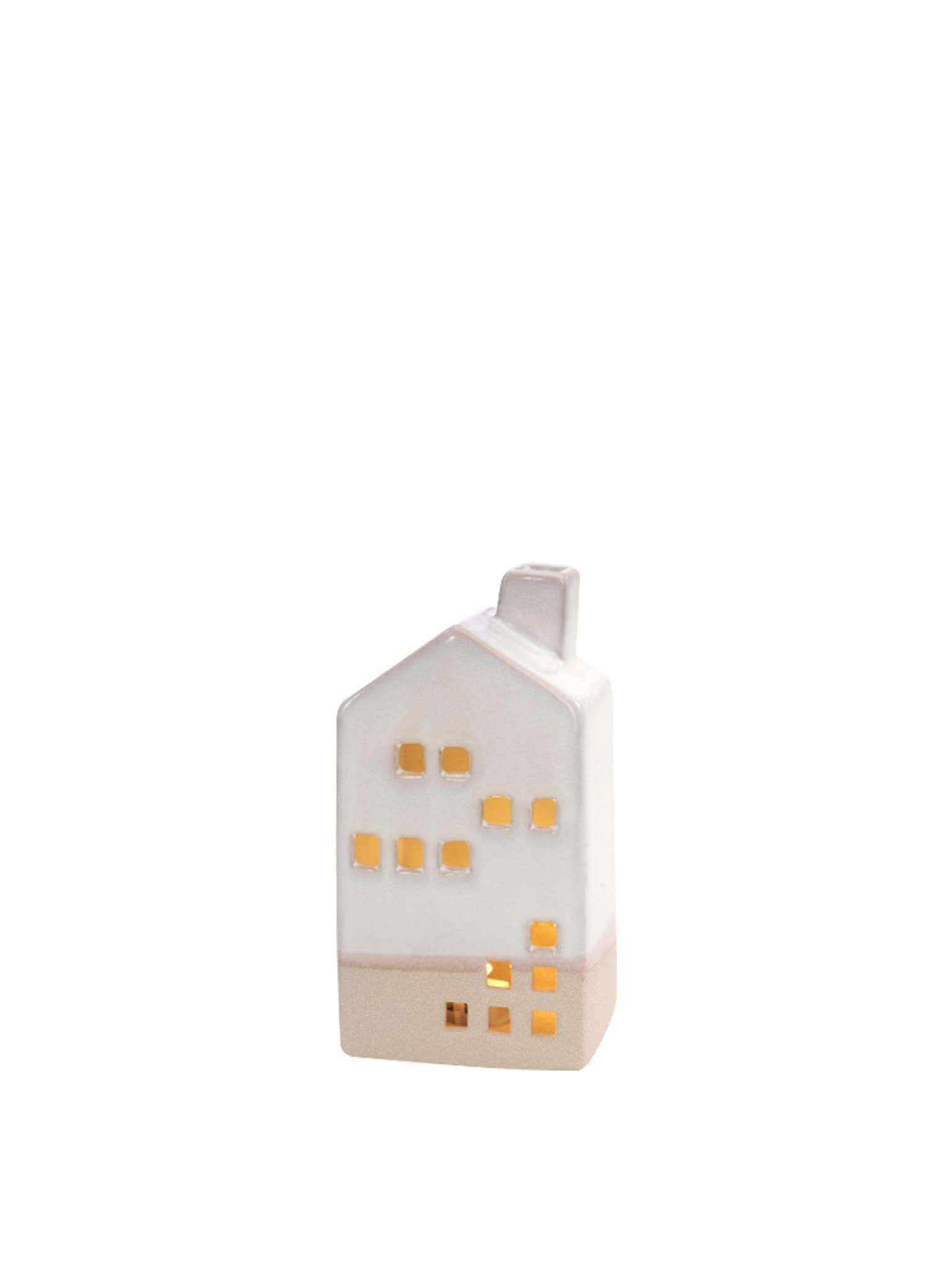 Ecloz - Maison LED blanc H.16 cm - ECLOZ - Image 1