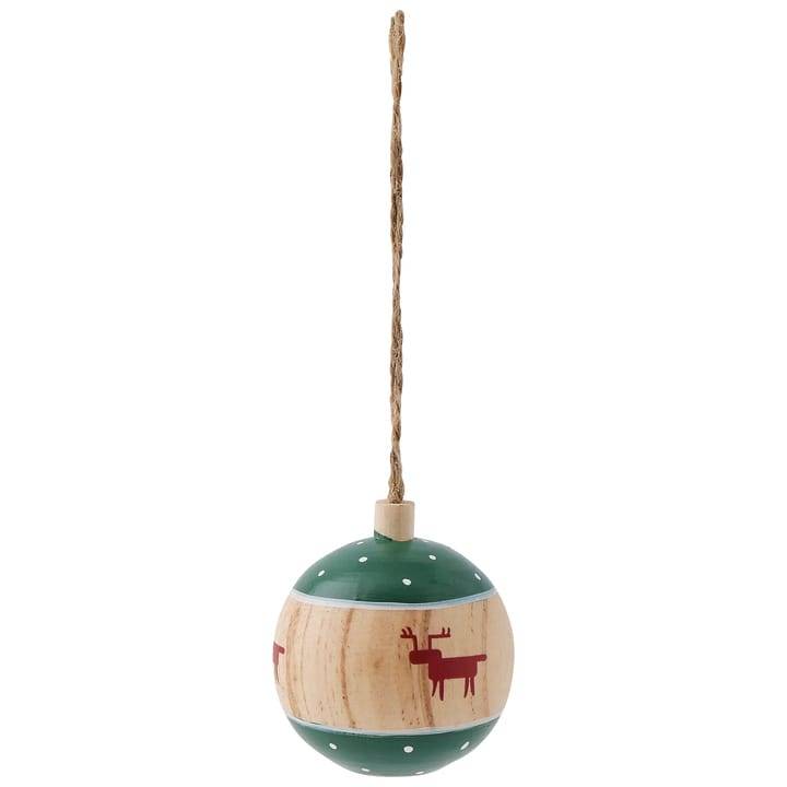 Ecloz - Suspension renne en bois - rouge et vert  Ø. 6 cm - ECLOZ - Image 2