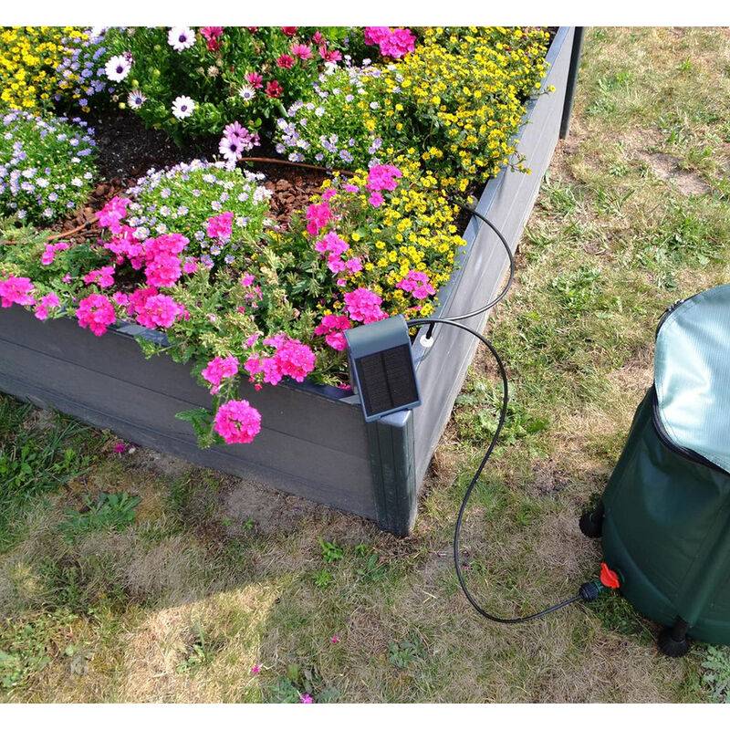Jardibric - Kit complet d'arrosage goutte à goutte plastique gris - Jardibric - Imagen 1